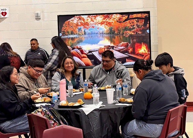 Today's Thanksgiving dinner