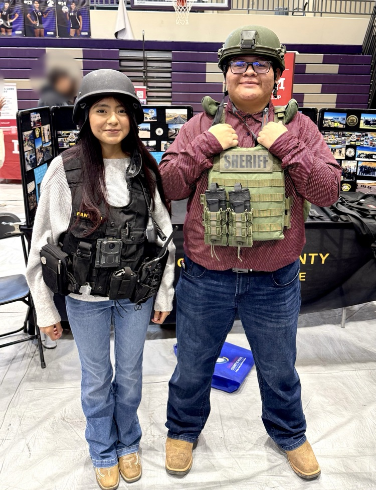 seniors learning about law enforcement