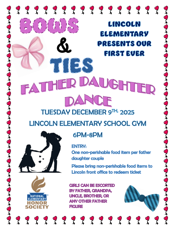 Father-Daughter Dance Flyer 