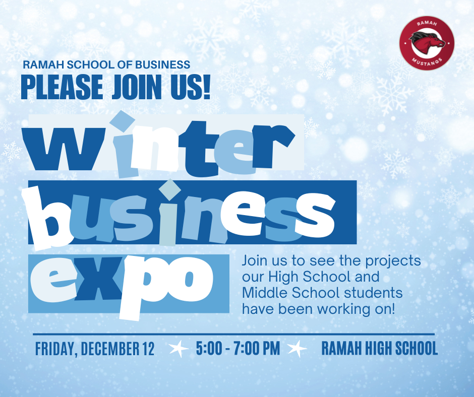 Ramah Business Expo poster