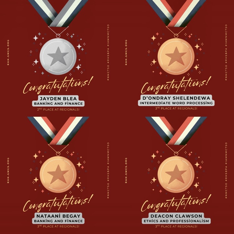 2nd and 3rd place winners