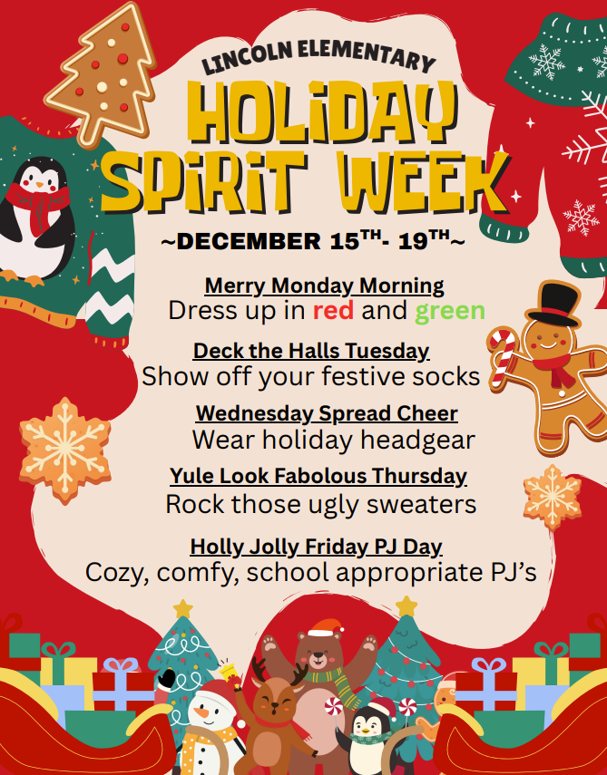 Christmas Spirit Week