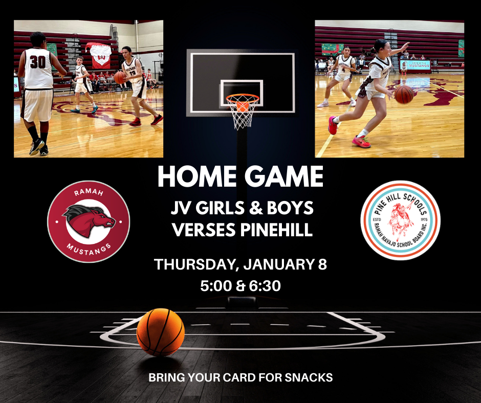 JV Homegame against Pinehill January 8 at 5:00
