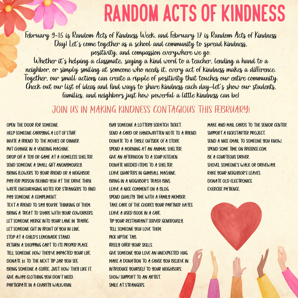 Random acts of kindness