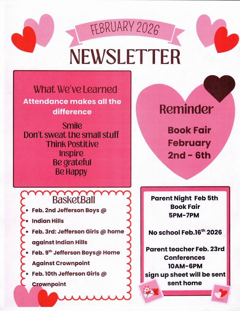 Valentine newsletter