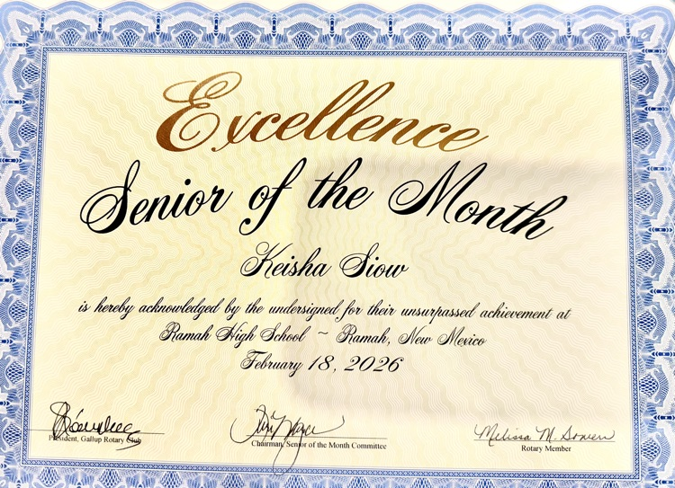 Keisha Siow’s award