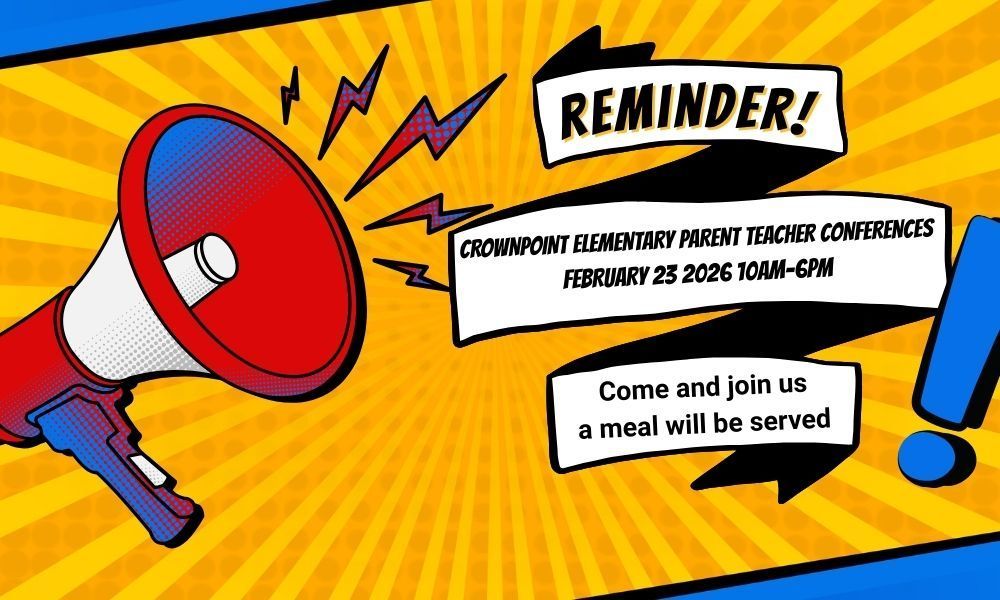 Parent teacher conference announcement