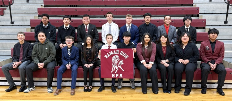 Ramah High School BPA members