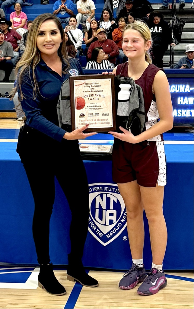 Khloe chosen for sportsmanship award