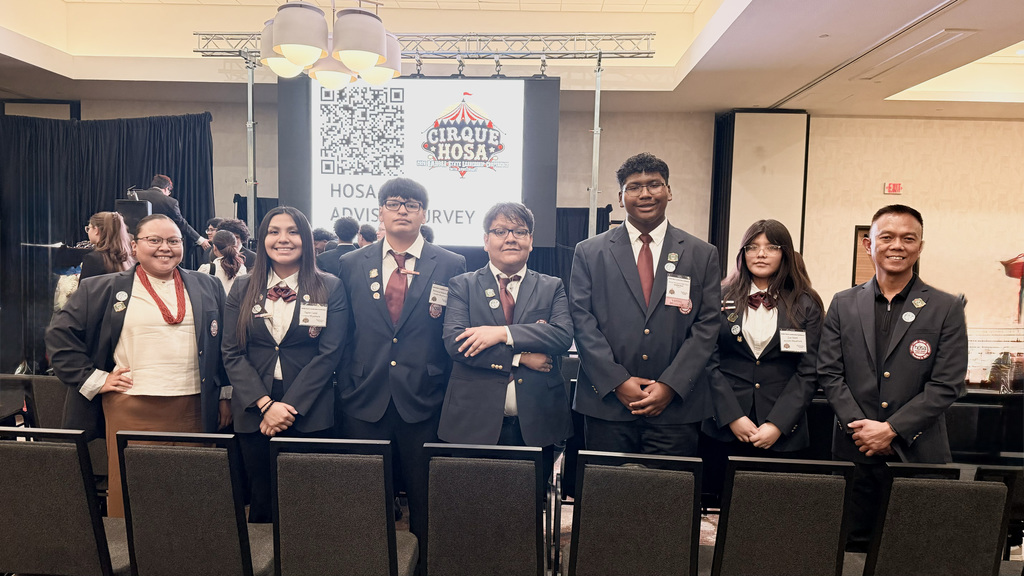 Students and advisors from miyamura high school 