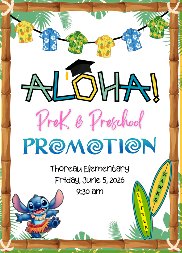 Pre-School & Pre-K Promotion