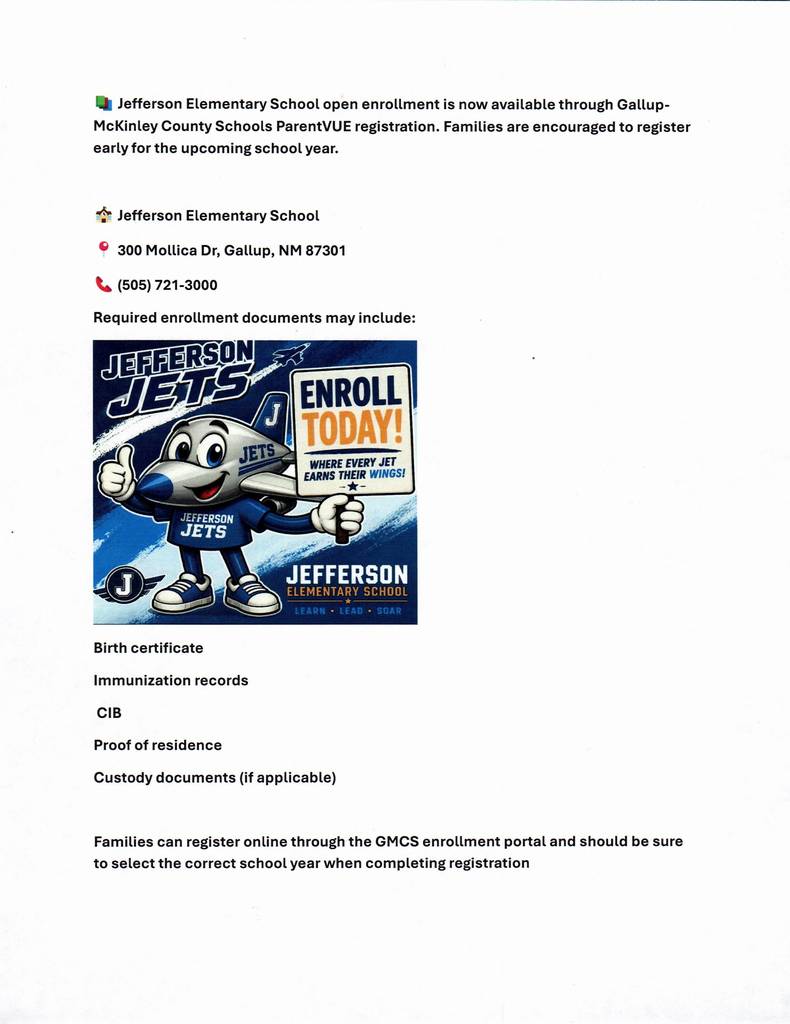 Enrollment 26-27!