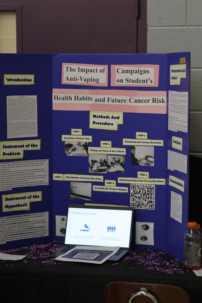 posterboard on vaping