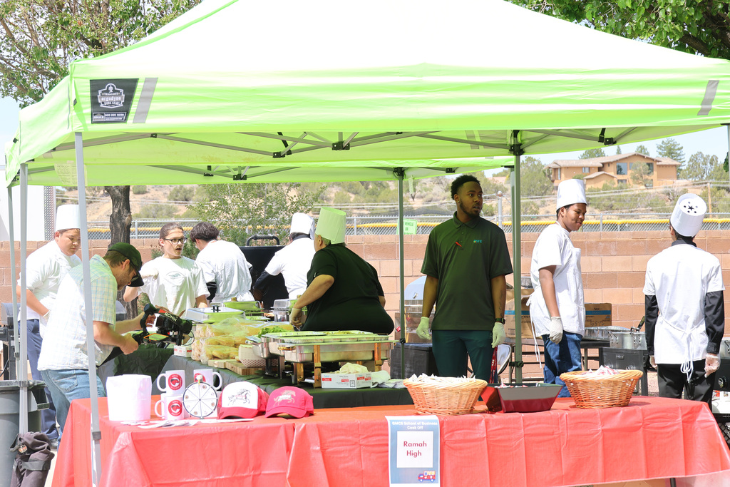 people cooking