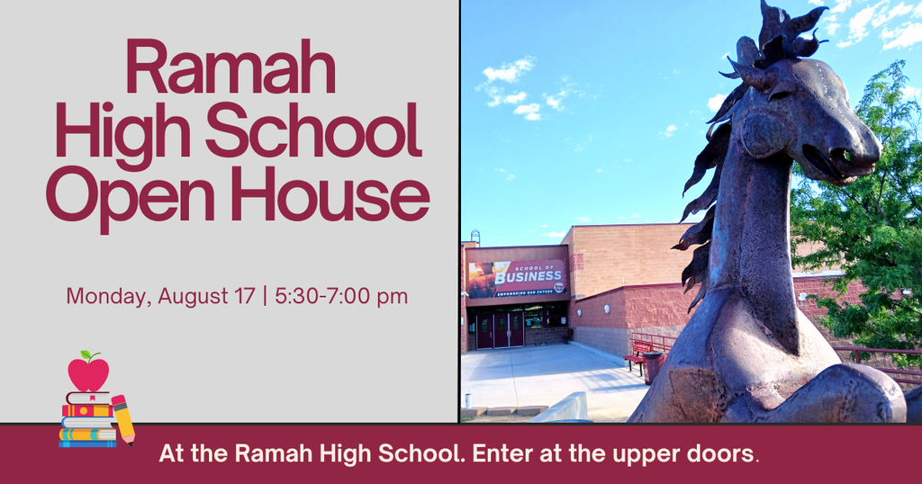 Open House August 17 from 5:30-7:00