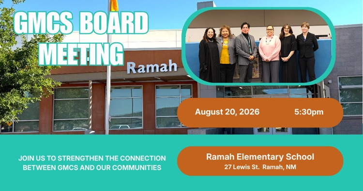 GMCs board meeting August 20 at 5:30  