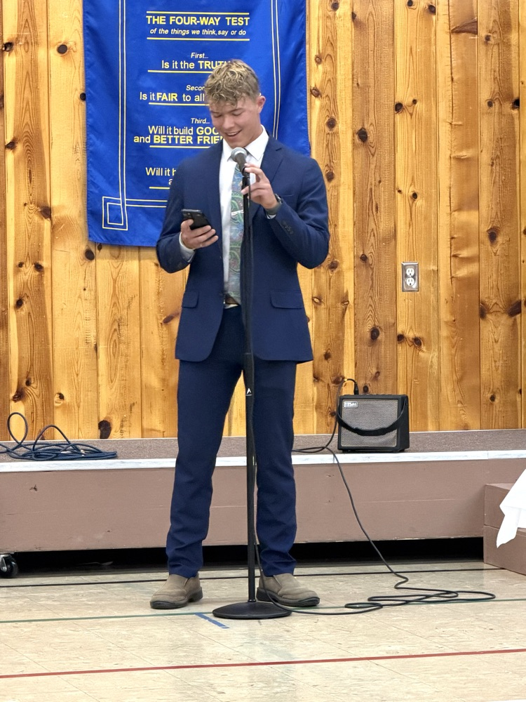 Deacon Clawson, Rotary Senior of the Month
