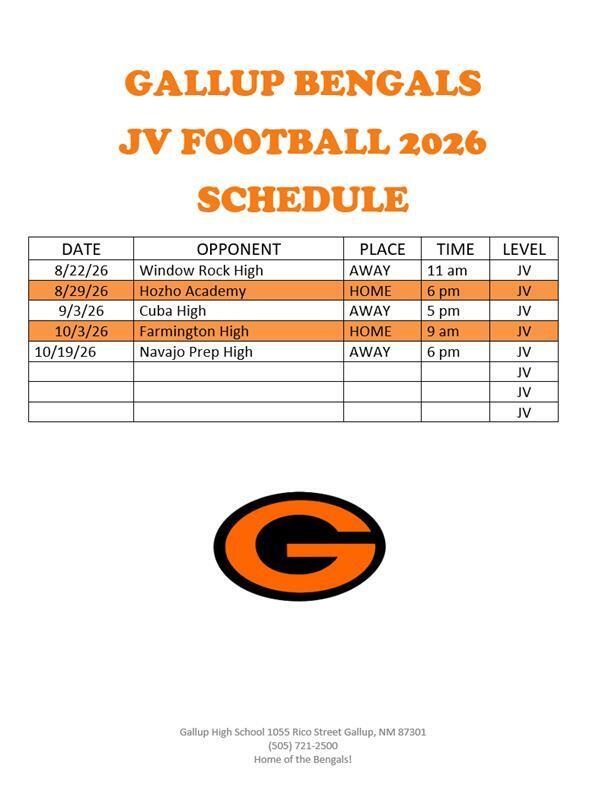 JV football