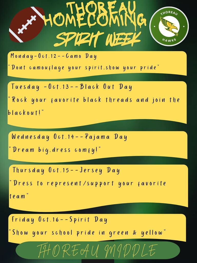 HOCO spirit week