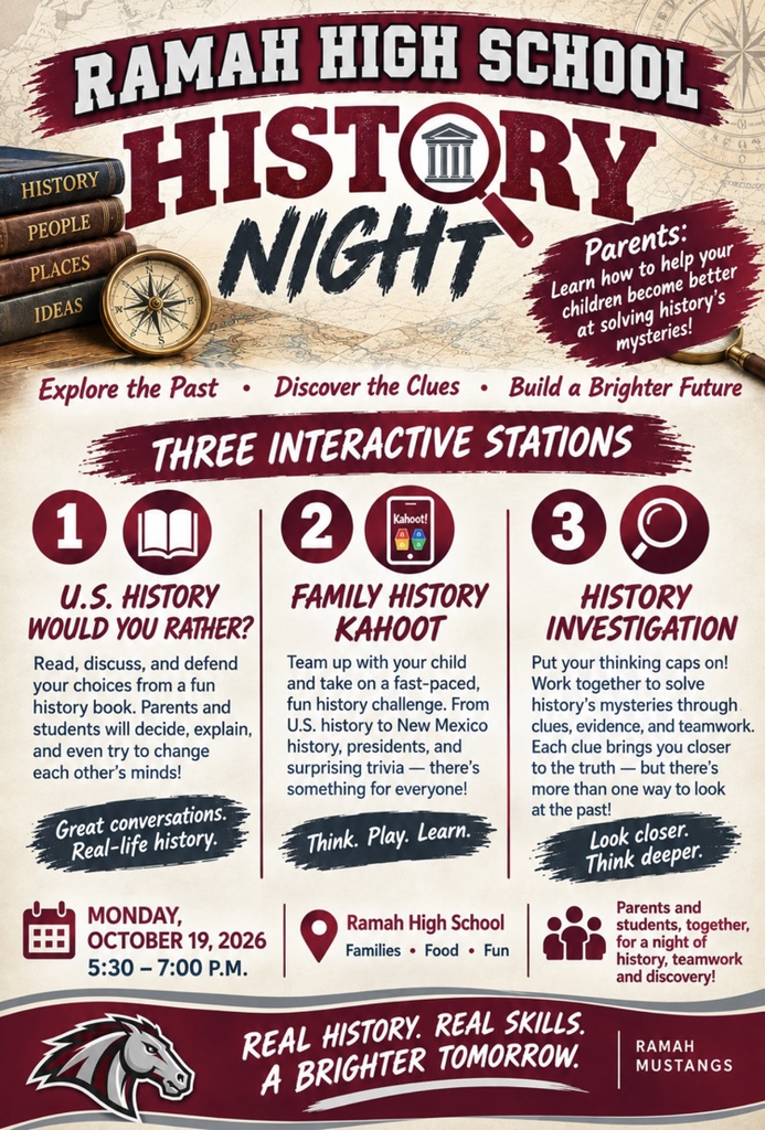 History Night Flyer
