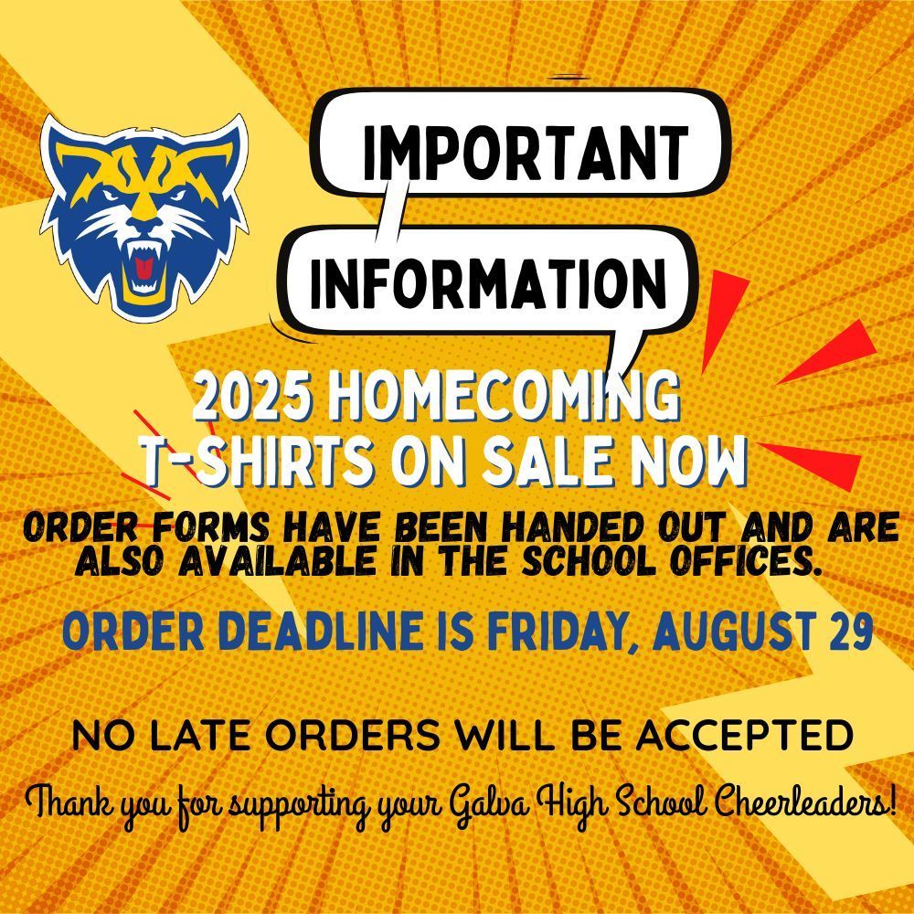 homecoming t-shirt sales