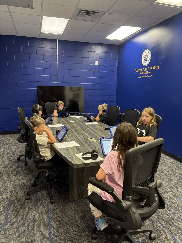 Beginning of the year STAR assessments are more enjoyable when you’re in nice chairs! Our students said they “felt important in the rolling chairs at the boardroom table!"