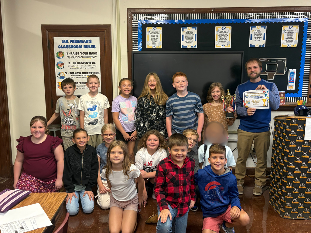 4th grade attendance winners