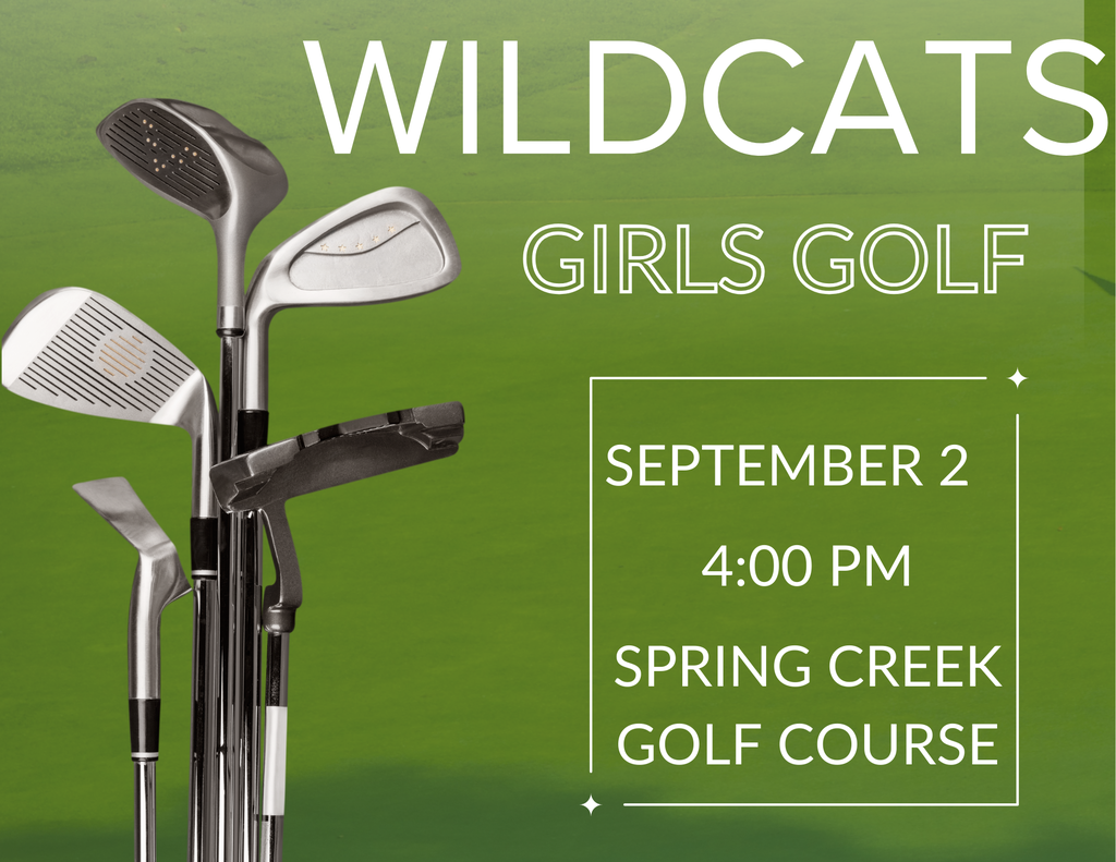 Wildcats Girls Golf Meet at Spring Creek Golf Course