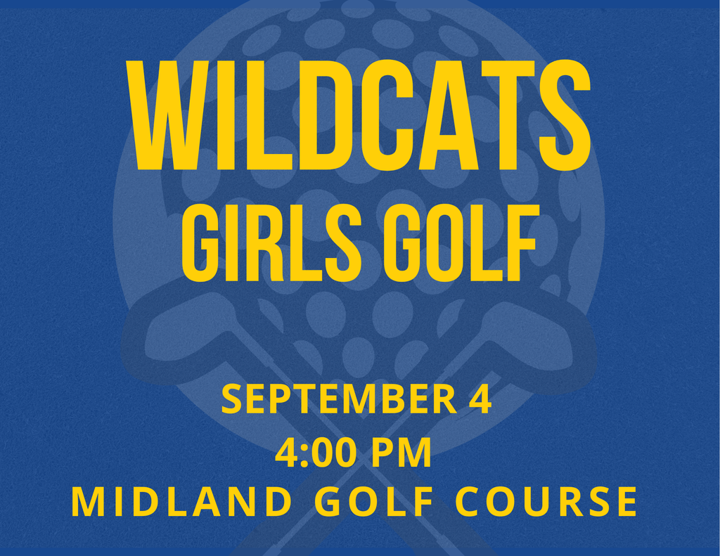 Wildcats Girls Golf at Midland Golf Course