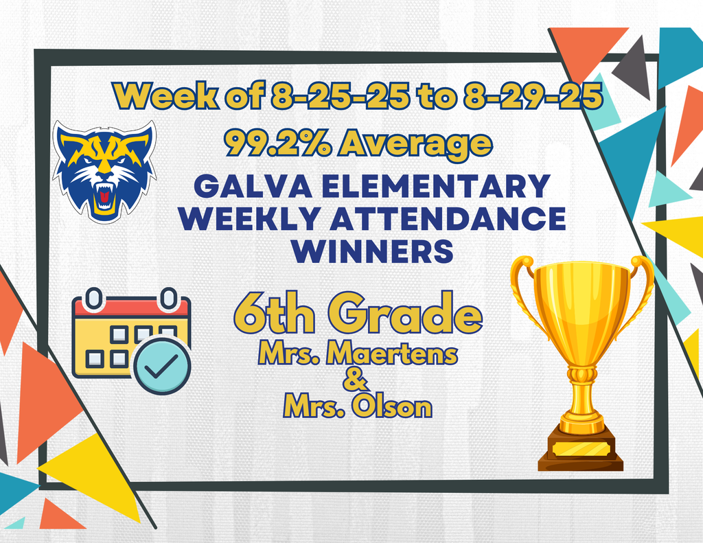 6th Grade Attendance Winners