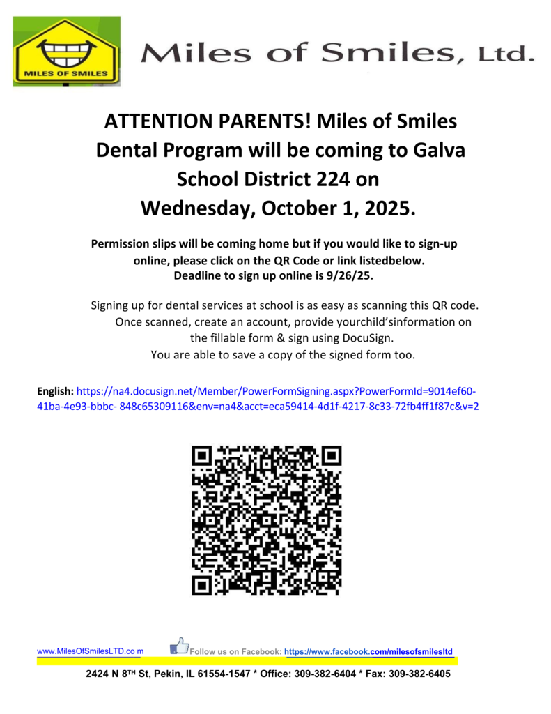 Miles of Smiles Dental Clinic on October 1