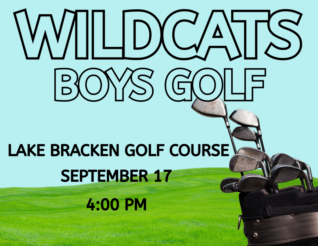 Wildcat Boys Golf at Lake Bracken