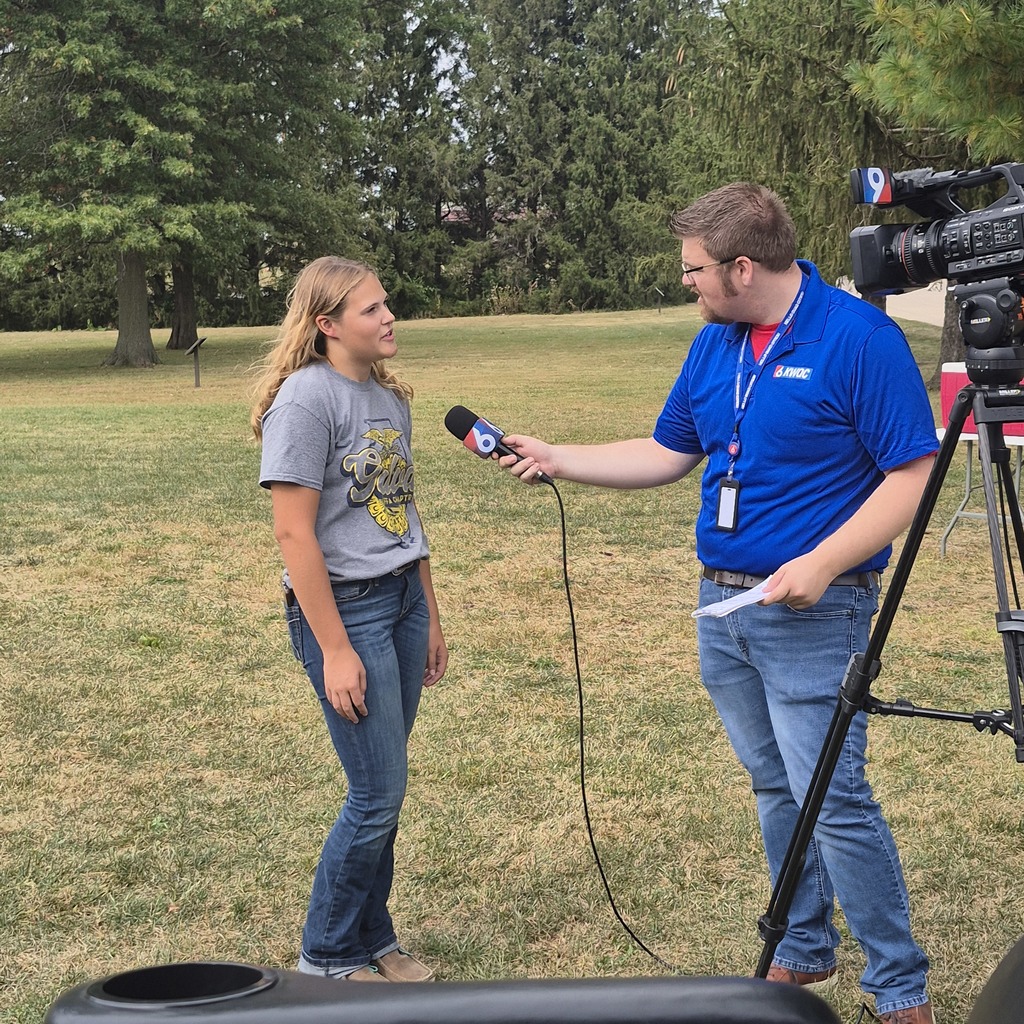 Student at FFA Story Walk