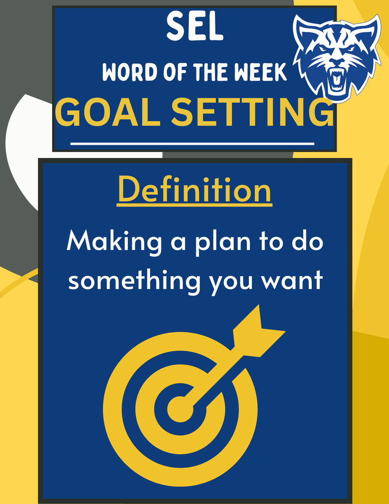 SEL Word of the Week - GOAL SETTING