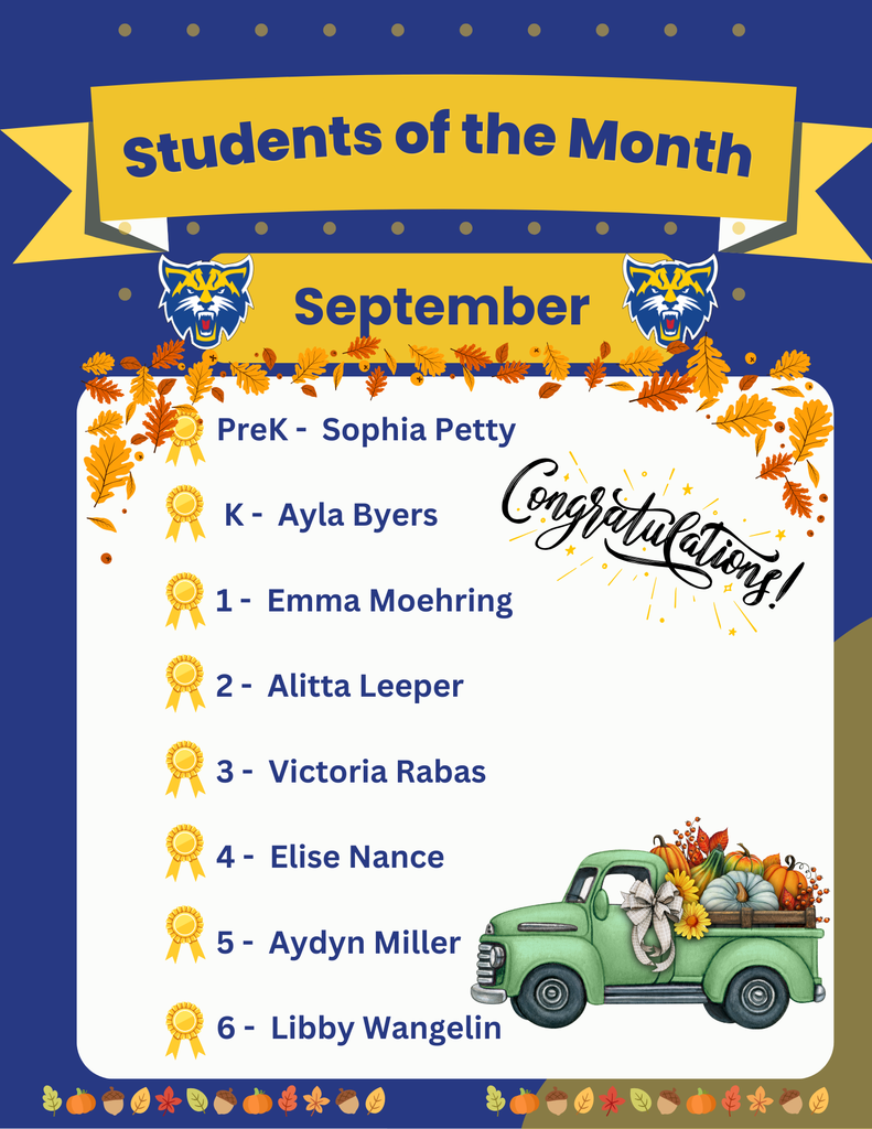 Students of the Month - September