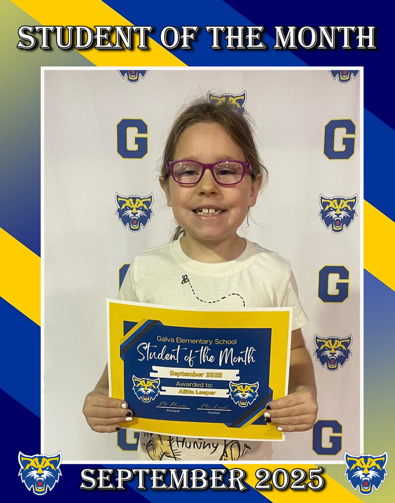 September Student of the Month