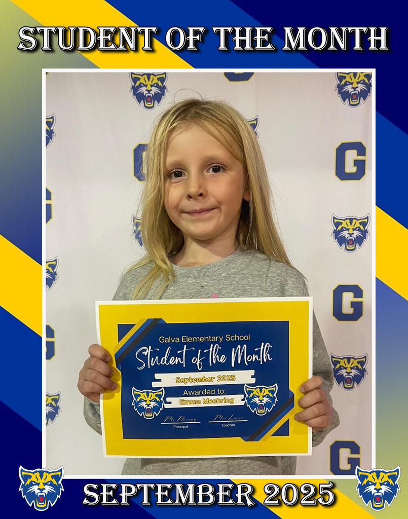 September Student of the Month