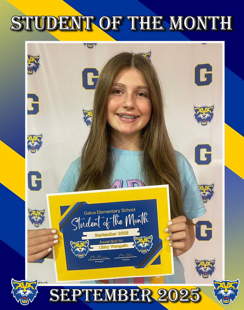 September Student of the Month
