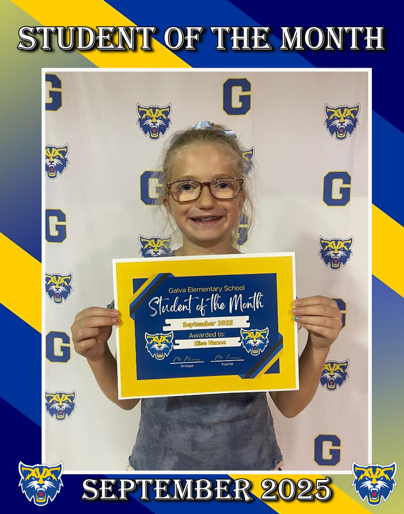 September Student of the Month