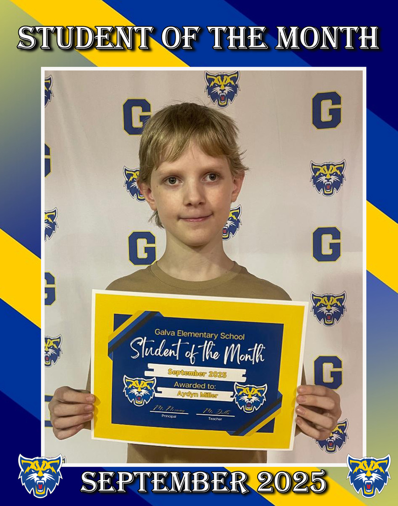September Student of the Month