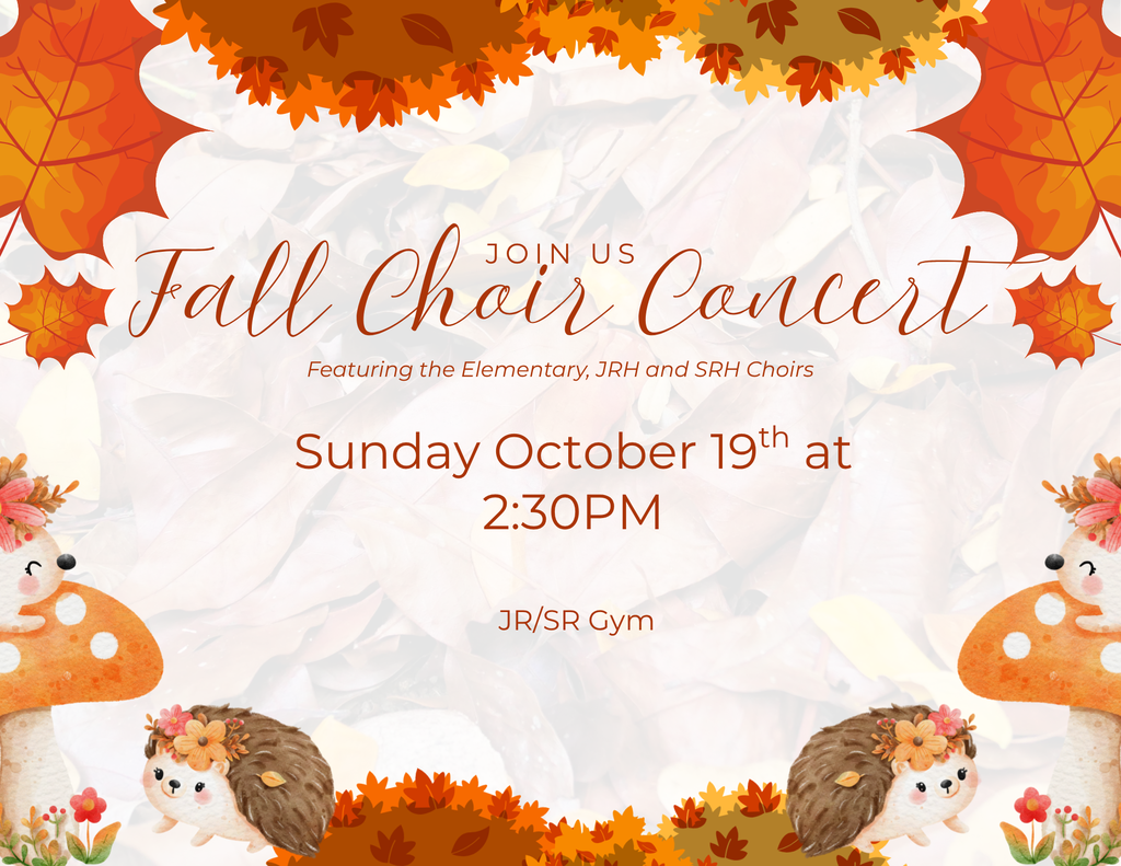 Fall Choir Concert
