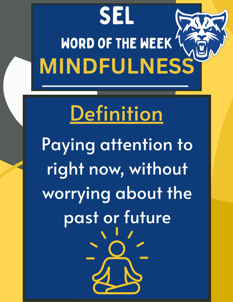 SEL Word of the Week - MINDFULNESS