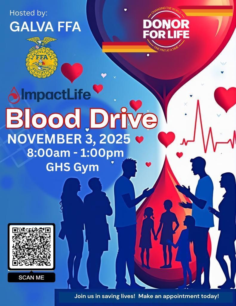 Blood Drive Flyer