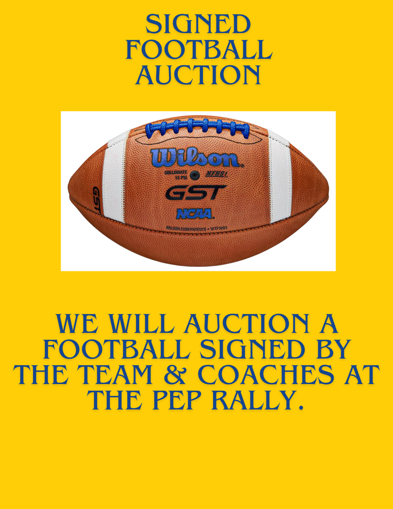 Signed Football Auction