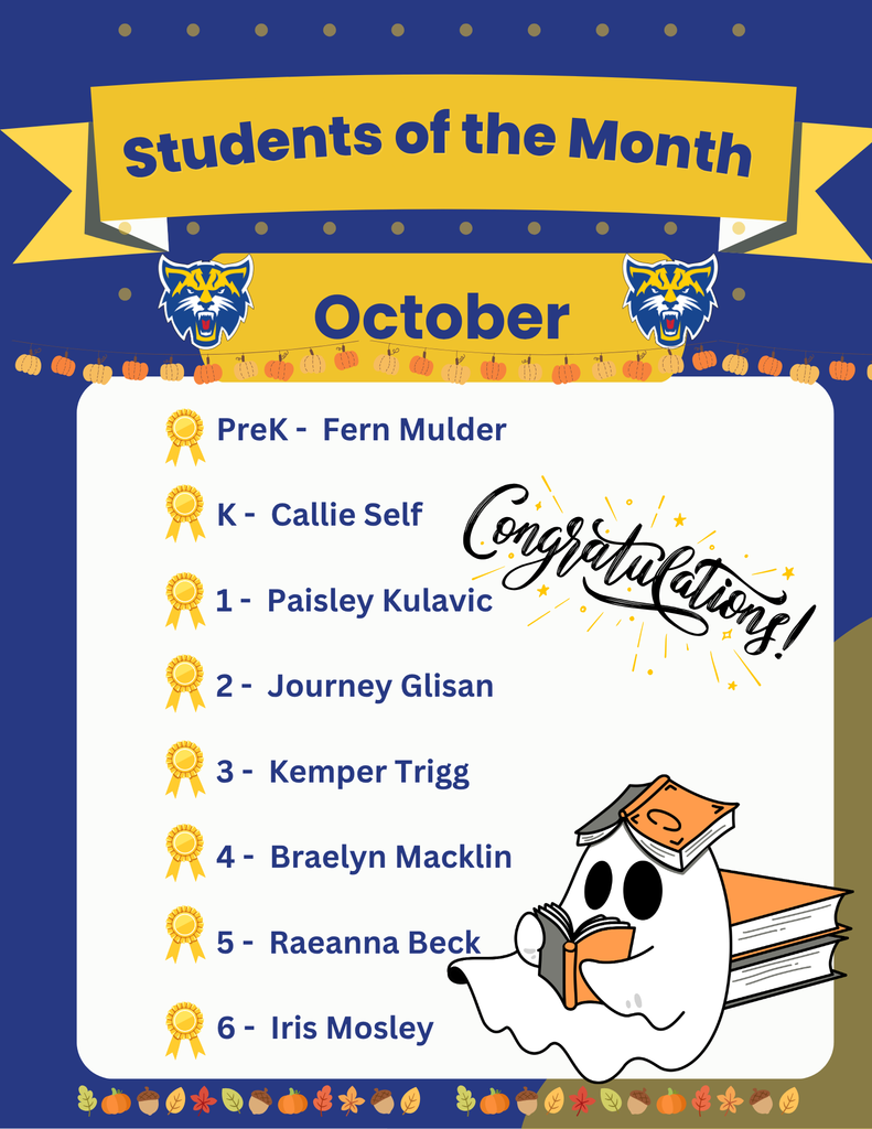 October Students of the  Month