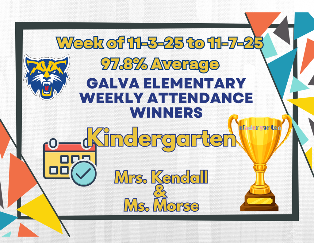 Attendance Winners - Kindergarten