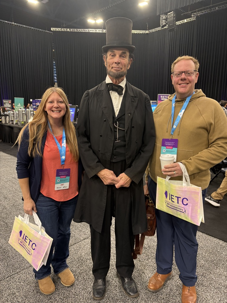 the Norways with President Lincoln