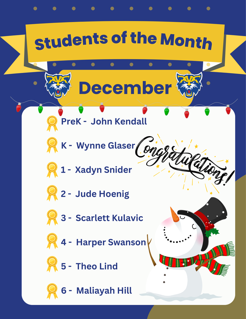 december students of the month