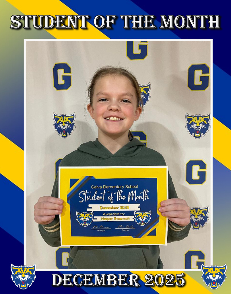 Student of the Month - December