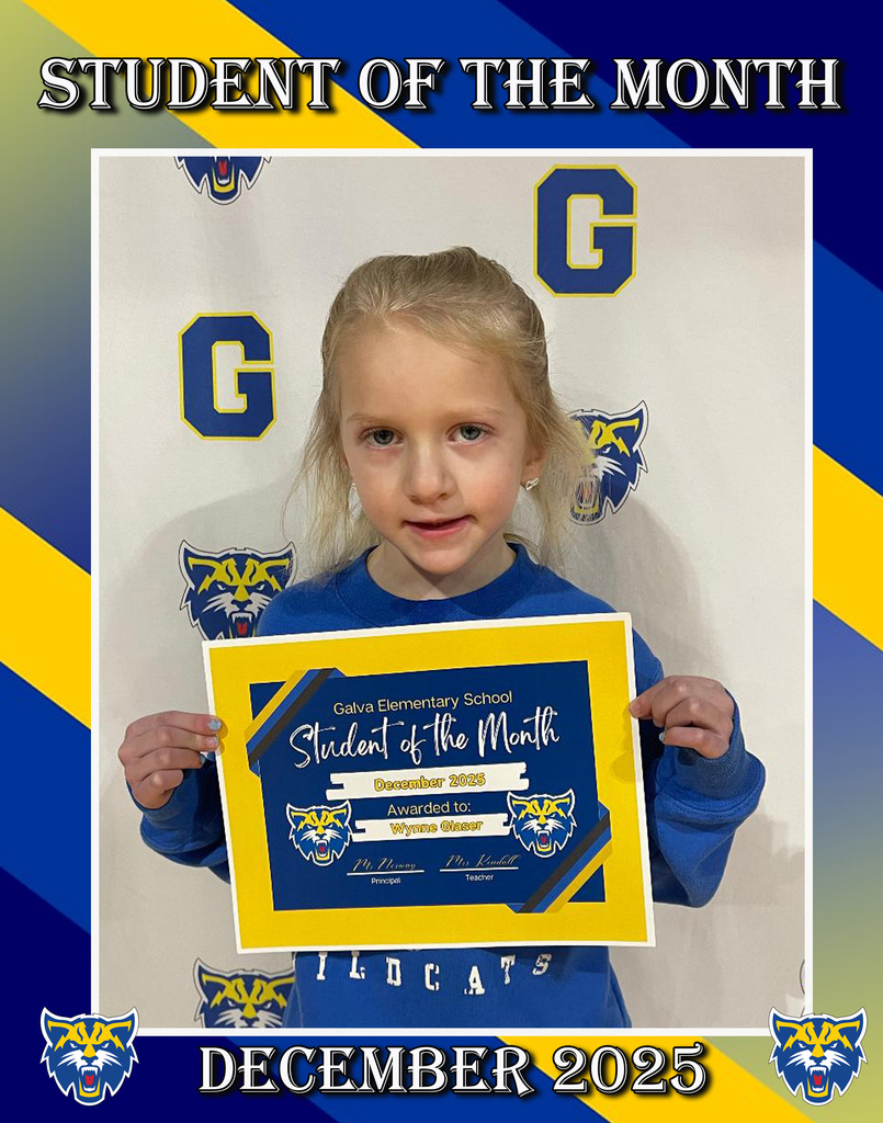 Student of the Month - December